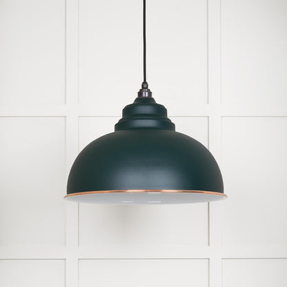 White Gloss Harborne Pendant by From The Anvil