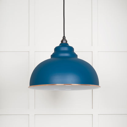 White Gloss Harborne Pendant by From The Anvil