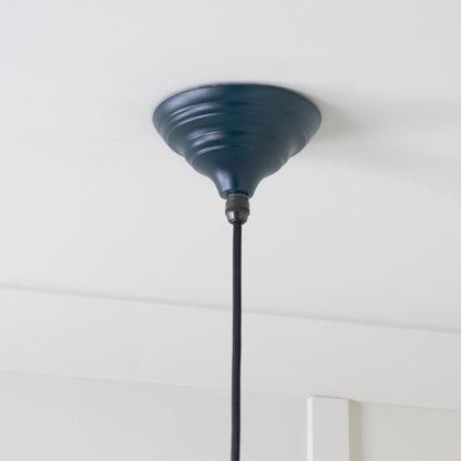 White Gloss Hockley Pendant by From The Anvil