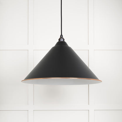 White Gloss Hockley Pendant by From The Anvil