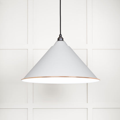From The Anvil's Accent White Gloss Hockley Pendant