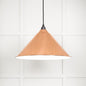 From The Anvil's Accent White Gloss Hockley Pendant