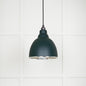 From The Anvil's Hammered Nickel Hammered Nickel Brindley Pendant