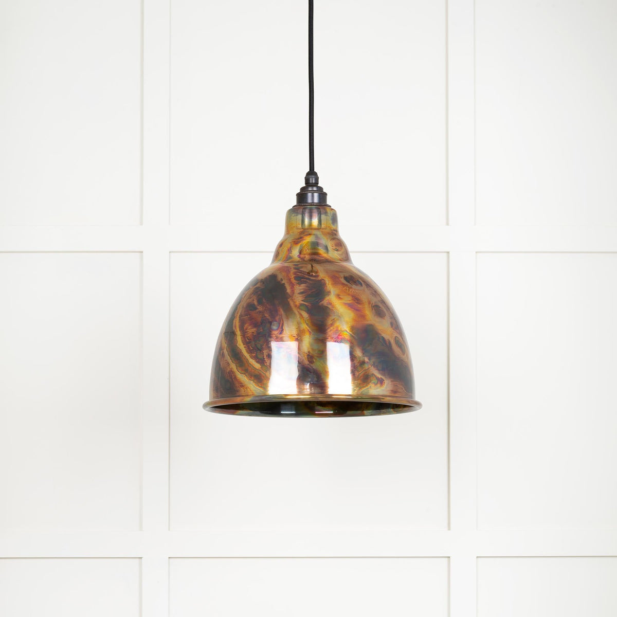 Burnished Brindley Pendant by From The Anvil