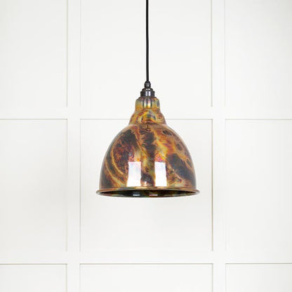 Burnished Brindley Pendant by From The Anvil
