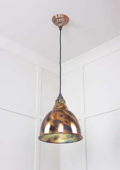 Burnished Brindley Pendant by From The Anvil