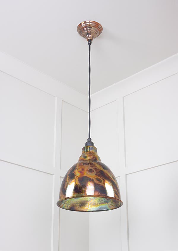 Burnished Brindley Pendant by From The Anvil
