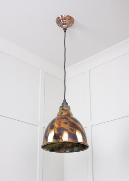 Burnished Brindley Pendant by From The Anvil