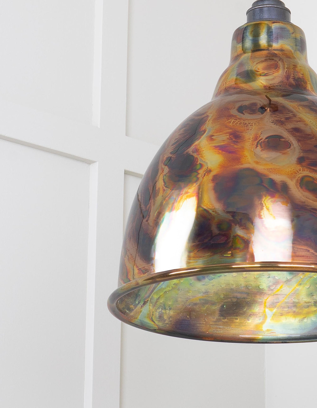 Burnished Brindley Pendant by From The Anvil