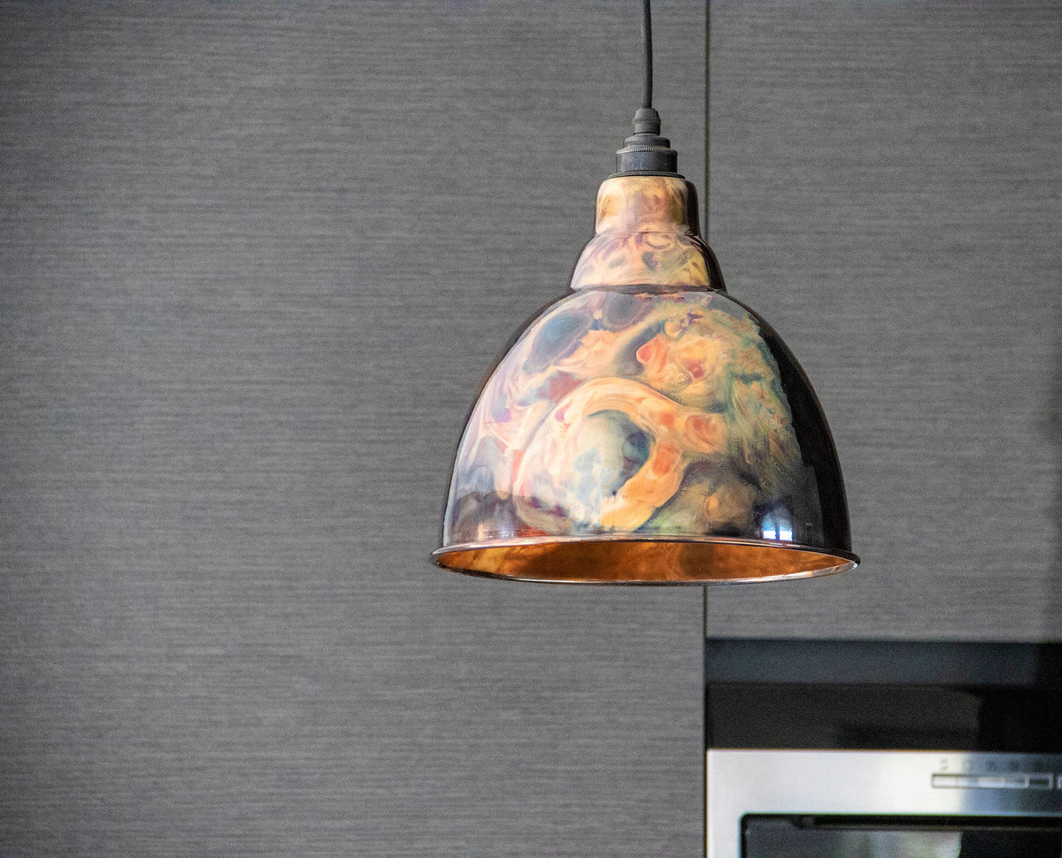 Burnished Brindley Pendant by From The Anvil