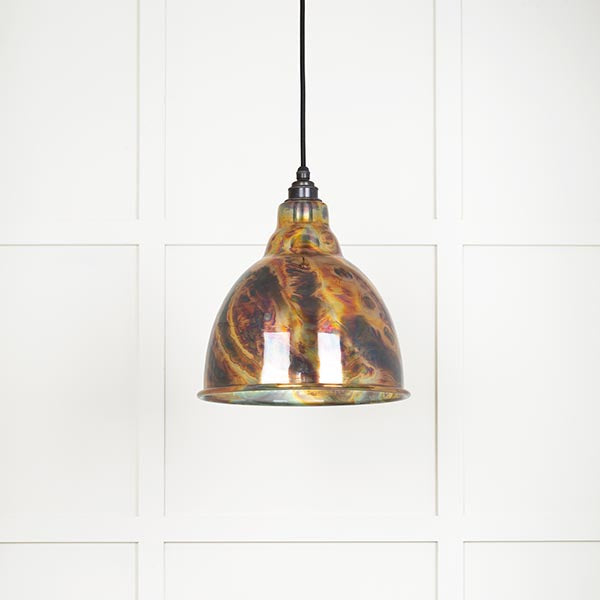 Burnished Brindley Pendant by From The Anvil