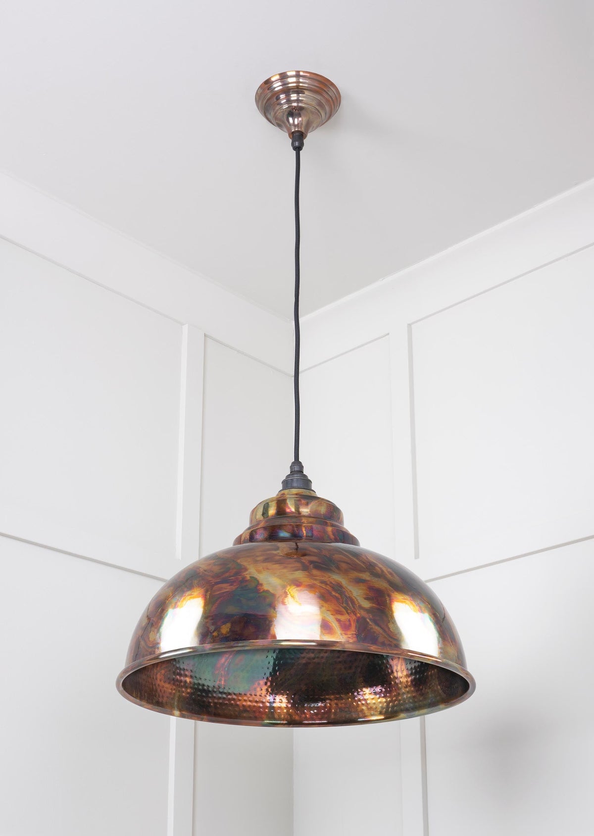 Burnished Harborne Pendant by From The Anvil