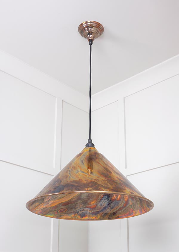 Burnished Hockley Pendant by From The Anvil