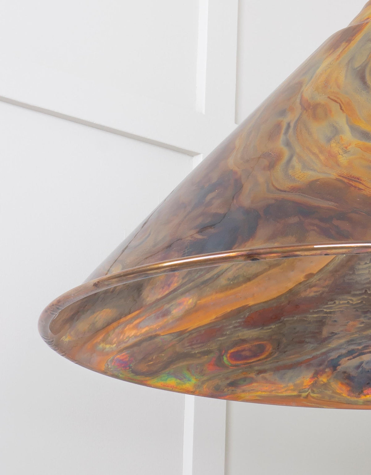 Burnished Hockley Pendant by From The Anvil