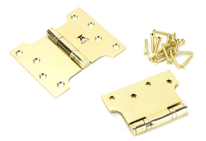 Parliament Hinges SS (pair) by From The Anvil