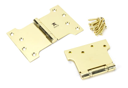 Parliament Hinges SS (pair) by From The Anvil