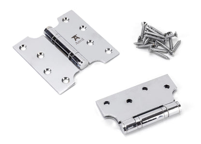 Parliament Hinges SS (pair) by From The Anvil