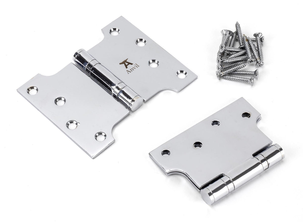 Parliament Hinges SS (pair) by From The Anvil