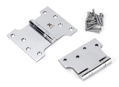 Parliament Hinges SS (pair) by From The Anvil