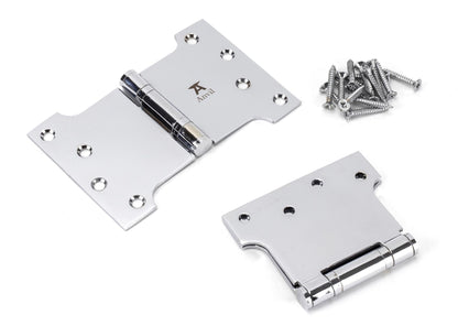 Parliament Hinges SS (pair) by From The Anvil