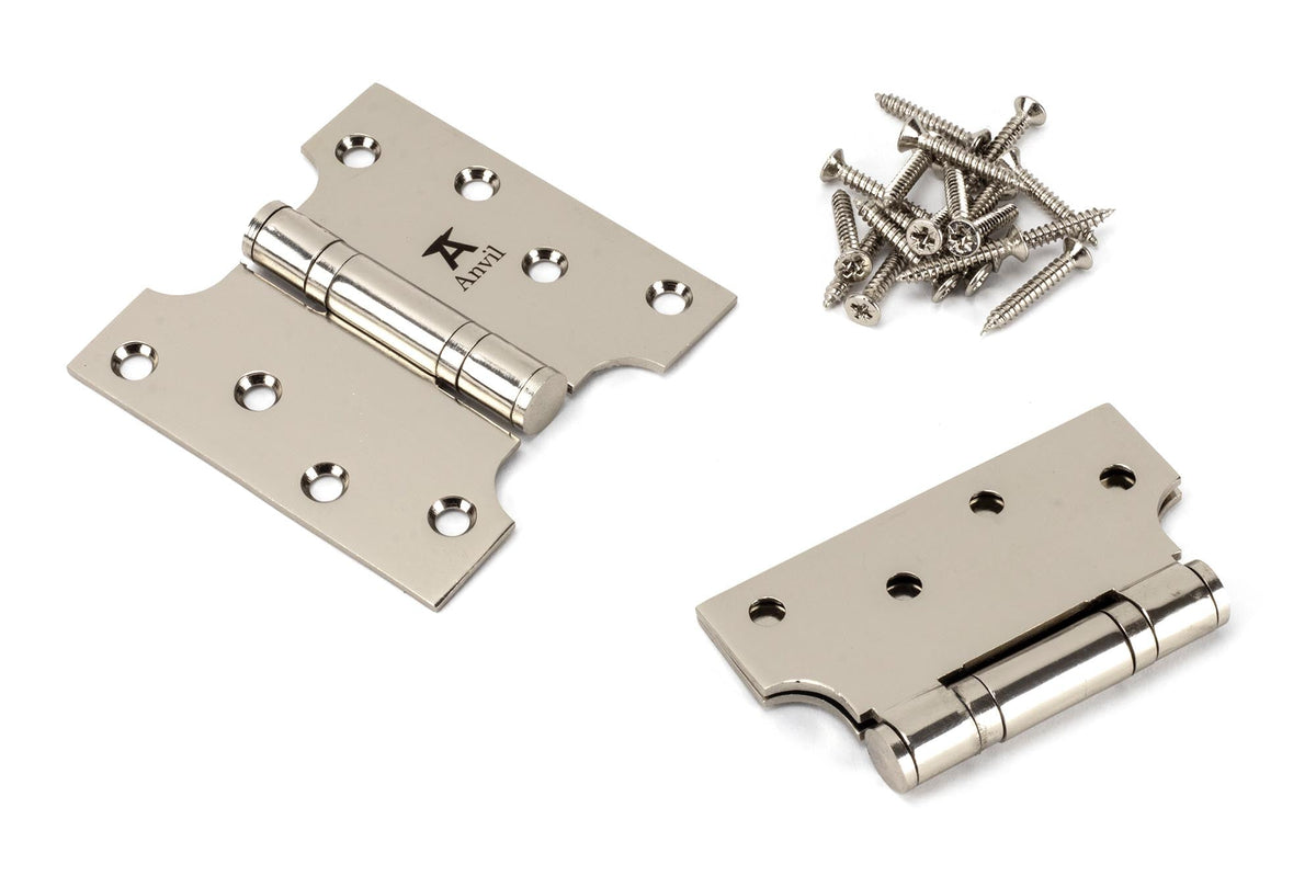 Parliament Hinges SS (pair) by From The Anvil