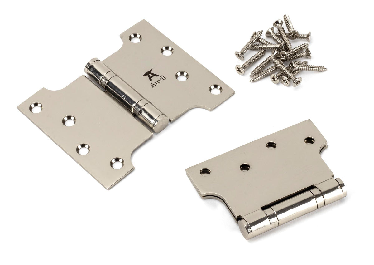 Parliament Hinges SS (pair) by From The Anvil