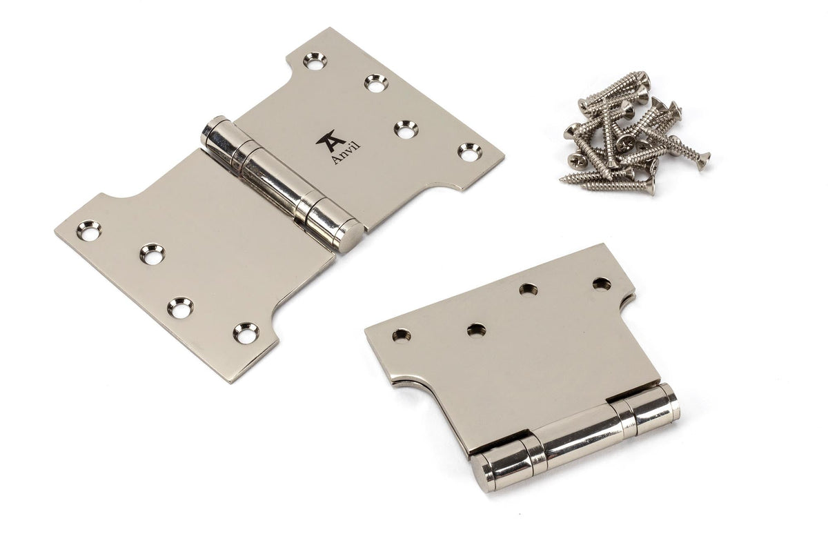 Parliament Hinges SS (pair) by From The Anvil