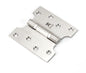 From The Anvil's Satin Stainless Steel Parliament Hinges SS (pair)