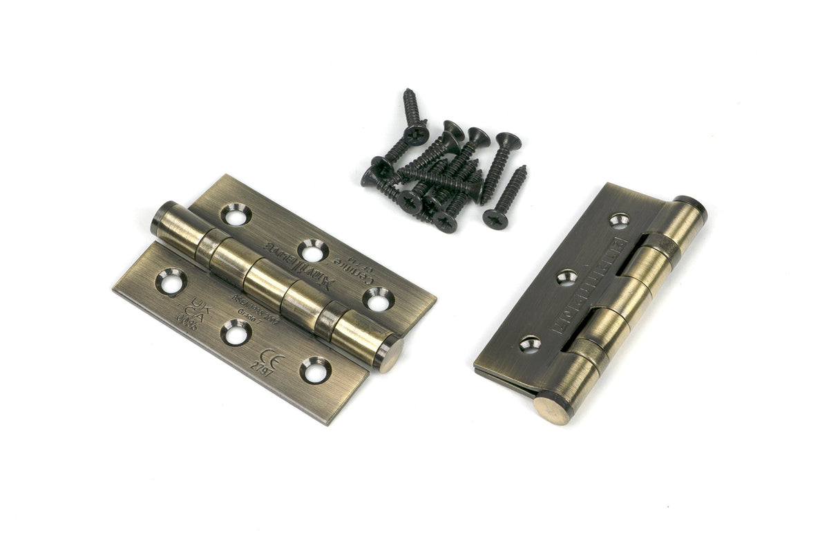 Ball Bearing Butt Hinge (pair) SS by From The Anvil