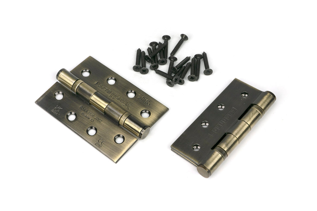 Ball Bearing Butt Hinge (pair) SS by From The Anvil