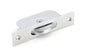 From The Anvil's Satin Chrome Square Ended Sash Pulley 75kg