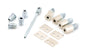 From The Anvil's Polished Nickel Secure Stops (Pack of 4)