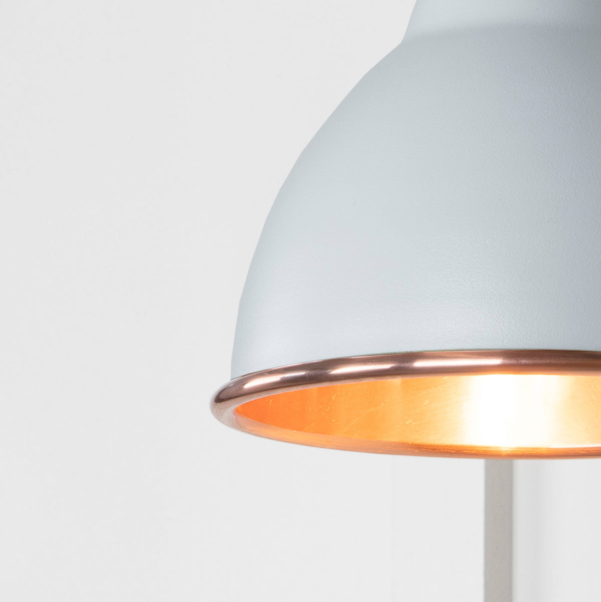 Smooth Copper Brindley Wall Light by From The Anvil