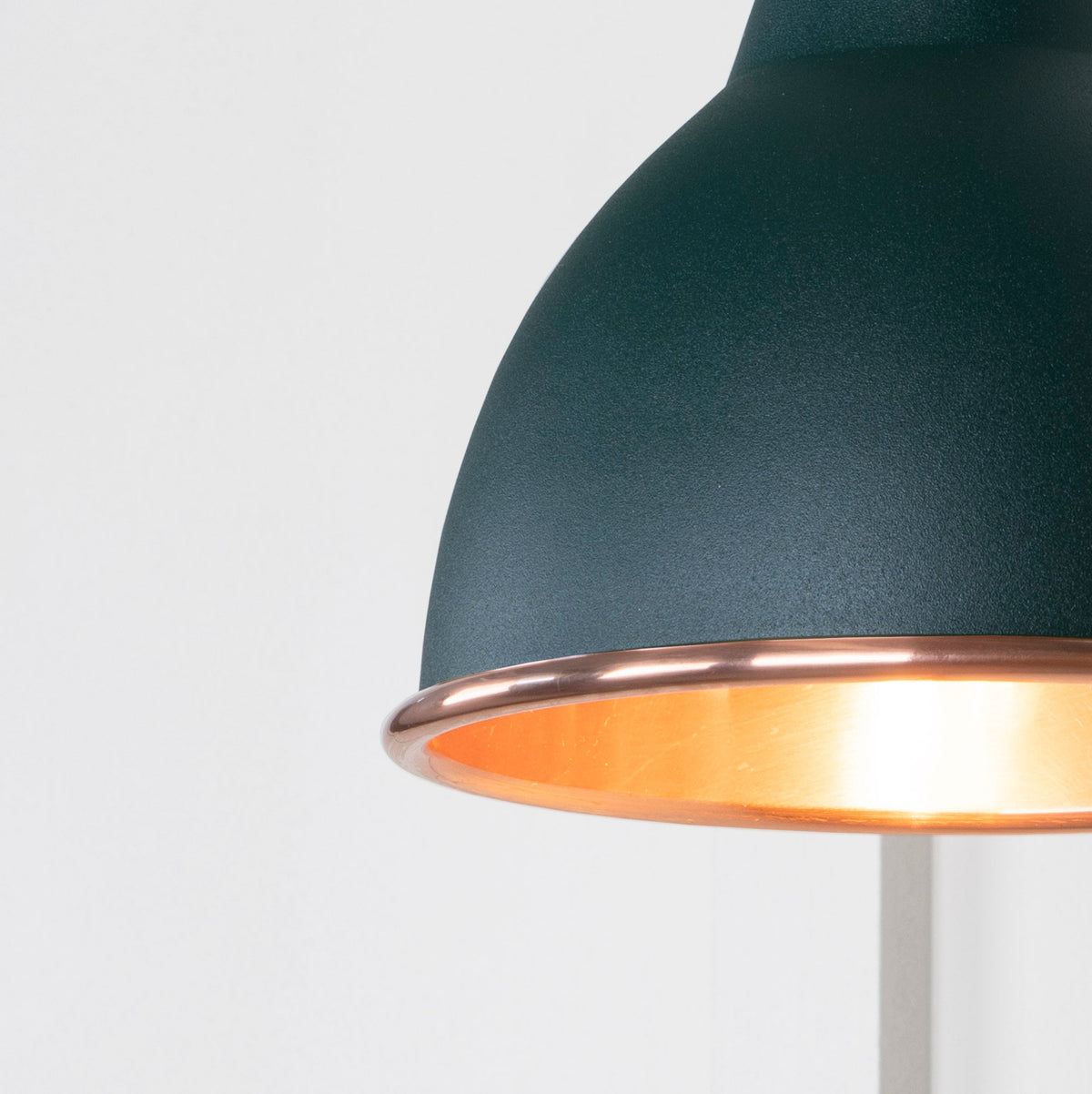 Smooth Copper Brindley Wall Light by From The Anvil