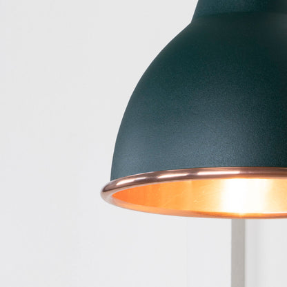 Smooth Copper Brindley Wall Light by From The Anvil