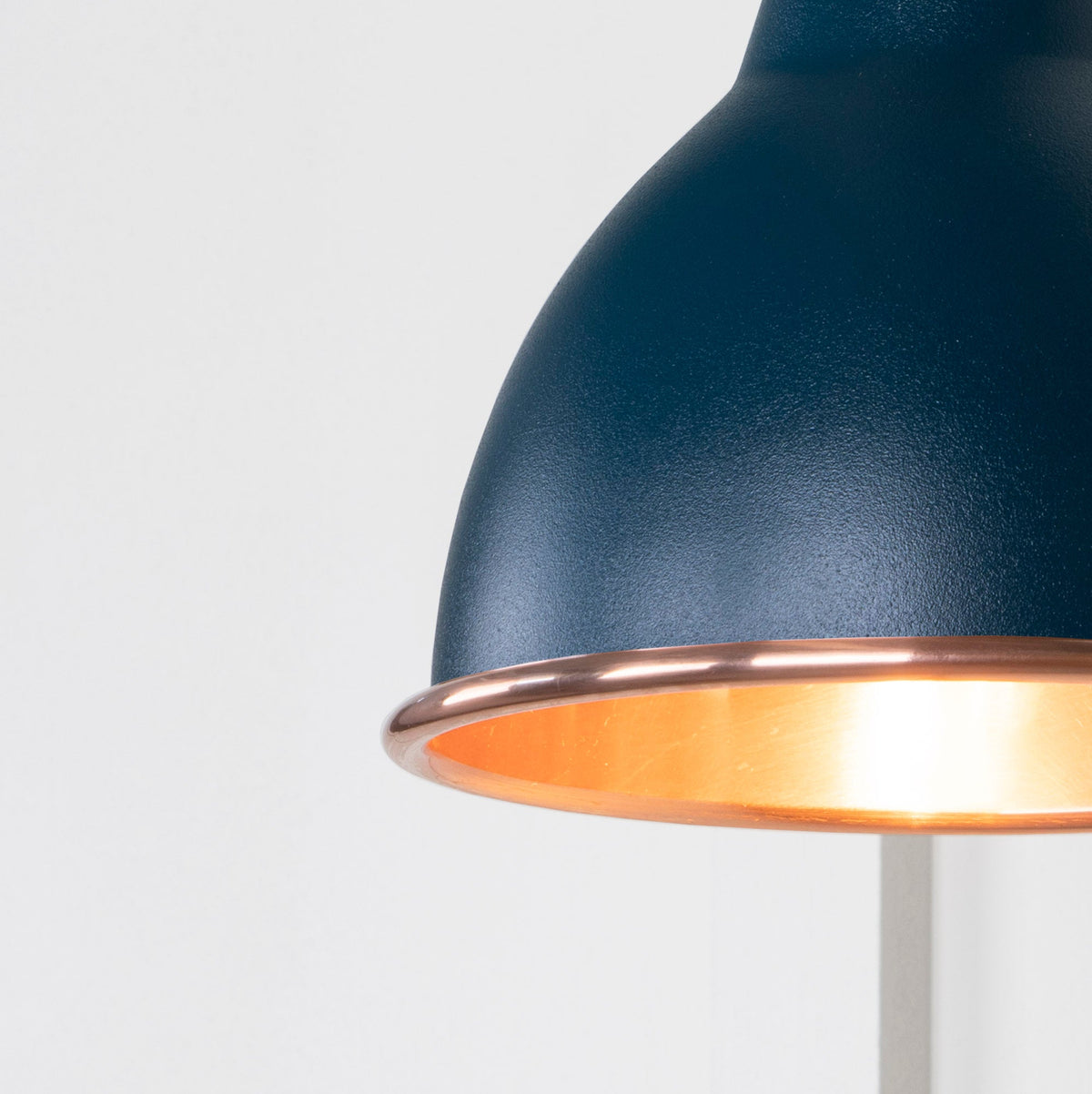 Smooth Copper Brindley Wall Light by From The Anvil