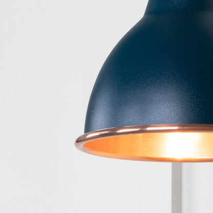 Smooth Copper Brindley Wall Light by From The Anvil