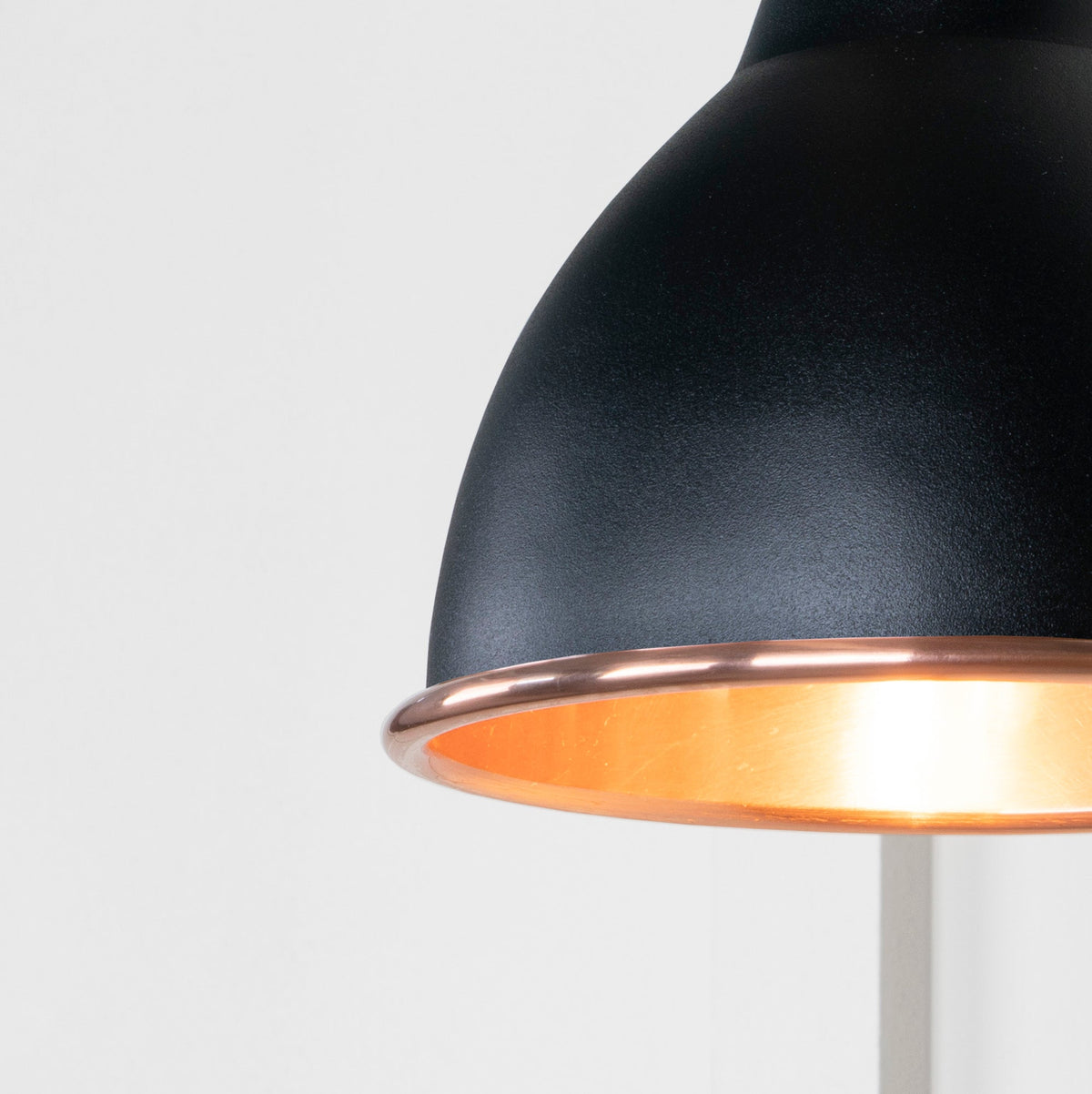 Smooth Copper Brindley Wall Light by From The Anvil