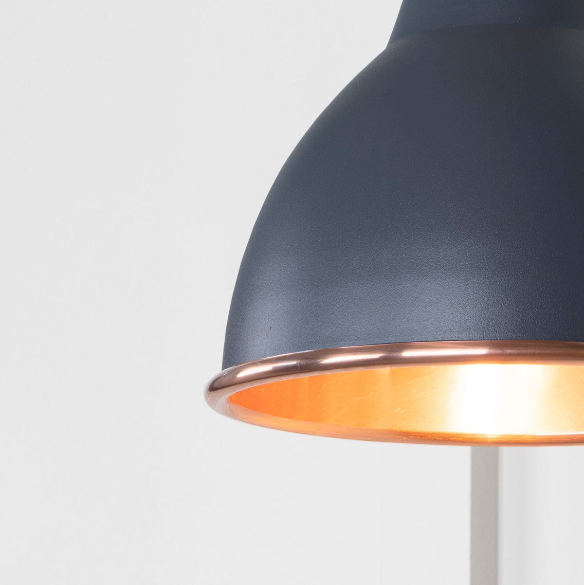 Smooth Copper Brindley Wall Light by From The Anvil