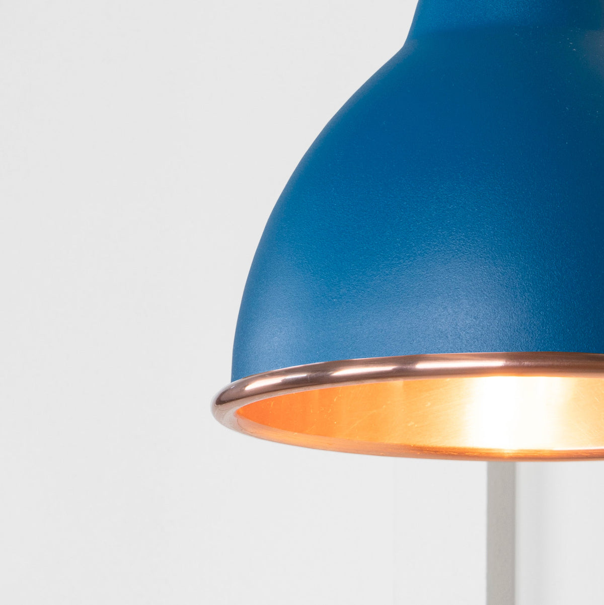 Smooth Copper Brindley Wall Light by From The Anvil