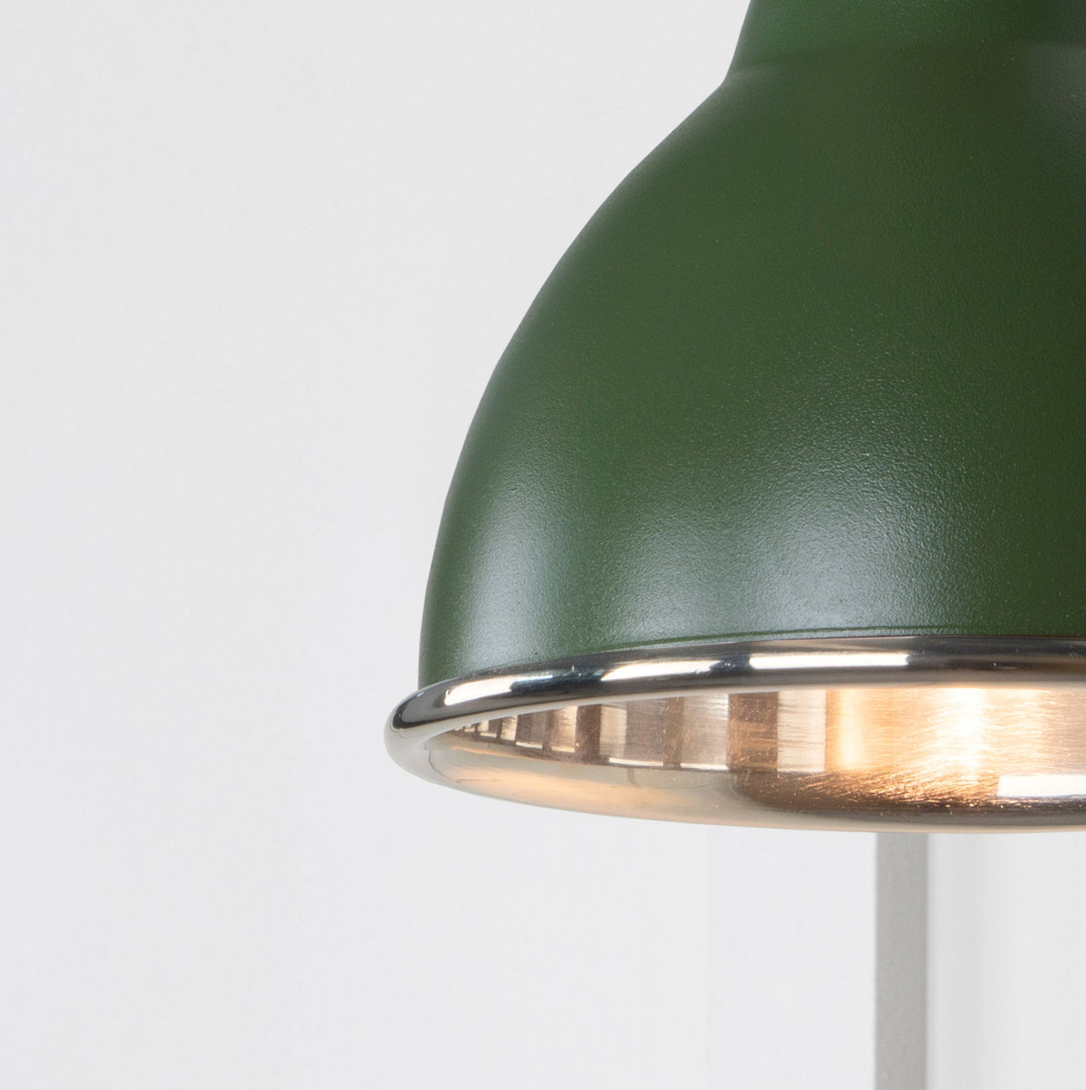 Smooth Nickel Brindley Wall Light by From The Anvil