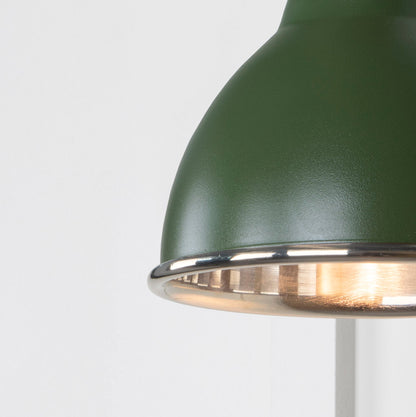 Smooth Nickel Brindley Wall Light by From The Anvil