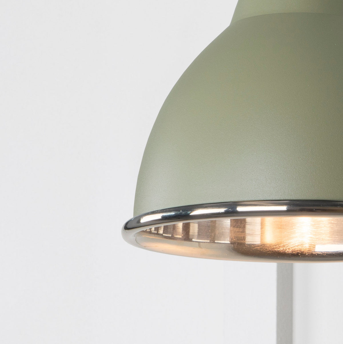 Smooth Nickel Brindley Wall Light by From The Anvil