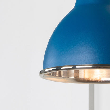 Smooth Nickel Brindley Wall Light by From The Anvil