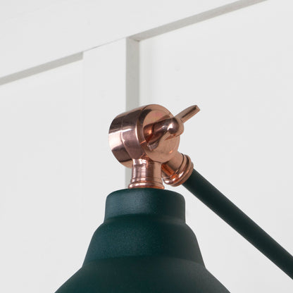 Hammered Copper Brindley Wall Light by From The Anvil