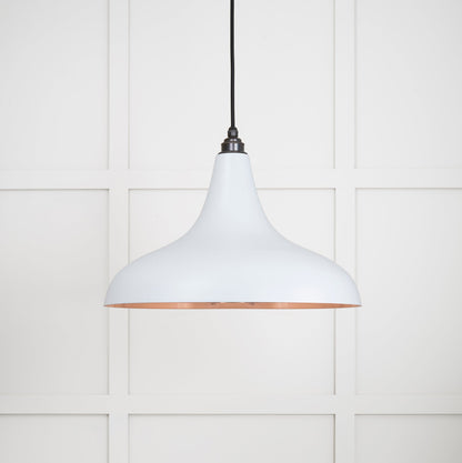 Smooth Copper Frankley Pendant by From The Anvil