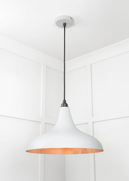 Smooth Copper Frankley Pendant by From The Anvil