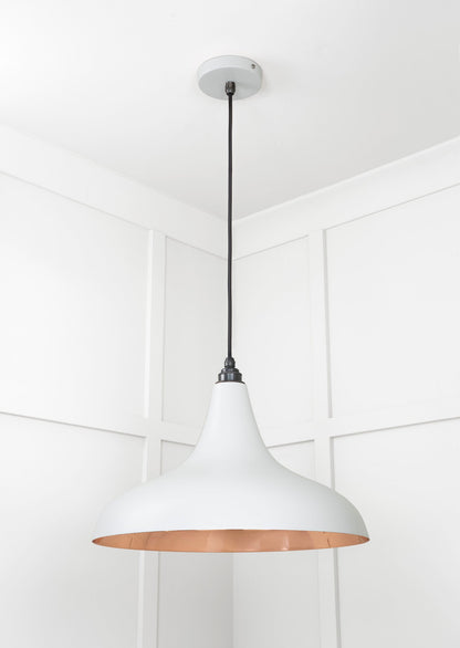 Smooth Copper Frankley Pendant by From The Anvil