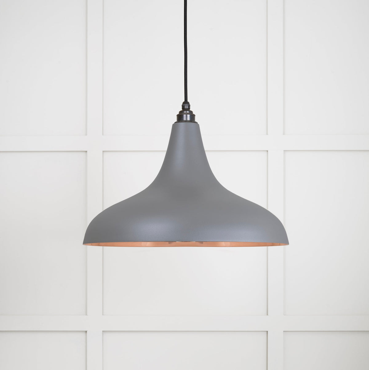 Smooth Copper Frankley Pendant by From The Anvil