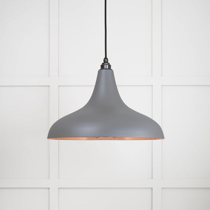 Smooth Copper Frankley Pendant by From The Anvil